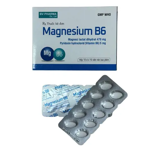 MAGNESIUM B6 (H/126 HỘP/100 viên)