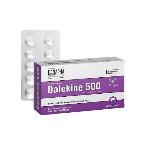 Dalekine 500 (4vỉ x 10v)