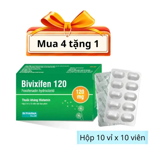 BIVIXIFEN 120 (T/64 HỘP/100viên)
