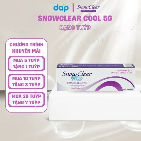Snowclear Cool, Việt Nam, (1 tuýp 5g/hộp)
