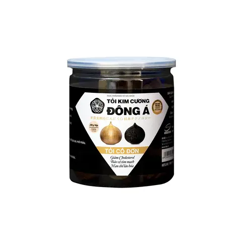 Tỏi kim cương Đông Á (Tỏi cô đơn) 200g/hộp