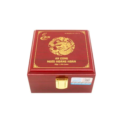 An cung ngưu hoàng hoàn hộp 1 viên ( Vân Nam - Trung Quốc)